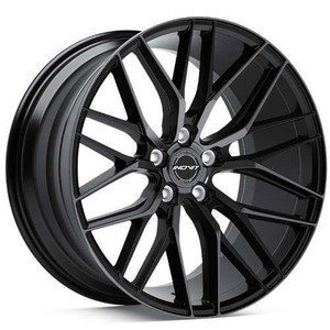 Inovit Blitz Wheels Rims 19x8.5 5x120 Black Machined Dark Tint 35mm | 02819K5B35KMFTDTM1BNA