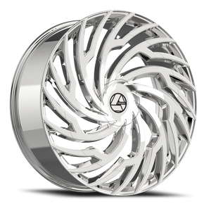 Azara Aza-536 Wheels Rims 28x9.5 6x135 6x139.7 Chrome 22mm | AZA