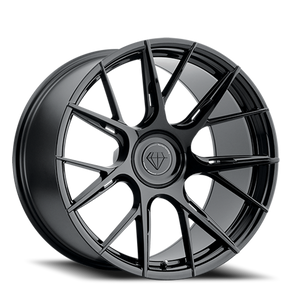 Blaque Diamond Bd-F18 Wheel 22x10.5 5x112 Gloss Black 40mm | SW#73