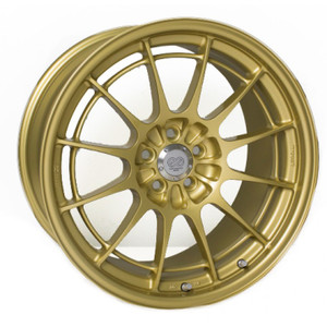 18x9.5 Enkei Nt03+M Titanium Gold Rims Wheels 40mm 5x4.5 (5x114.3) | 3658956540GG