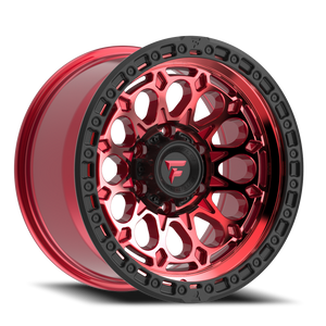 Fittipaldi Offroad Ft101Rtb Wheel 20x9 8x165.1 Red w/ Black Lip 18mm | FT101-20908165P18RTB