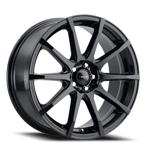 Focal 453Bk F-53 Wheel 18x8 5x108 & 5x114.3 Black 40mm | 453-8814BK+40