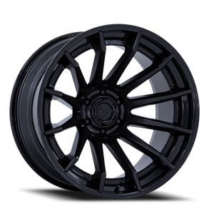 Fuel Fc403 Burn Wheel 22x12 6x139.7 Matte Black With Gloss Black Lip -44mm | FC403MX22126844N