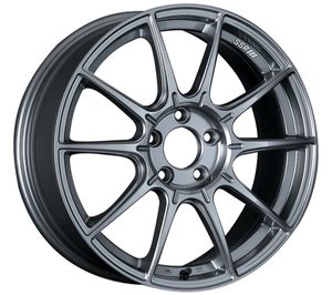 18x8.5 SSR Gtx01 Dark Silver Rims Wheels 44mm 5x4.5 (5x114.3) | XA18850+4405GDK