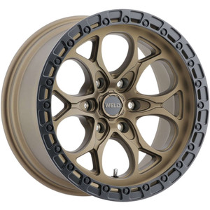 WELD Off-Road Ledge 6 Wheels Rims 17x9 6x135 Bronze Black Ring -12mm | W10679089450
