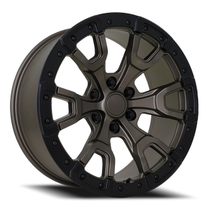 DOORBUSTER PRICING! - Factory Reproductions Fr 99 - Ford F150 Raptor Replica Wheels Wheel 17x9 6x135 Bronze Face w/ Black Ring 18mm | 99790183652