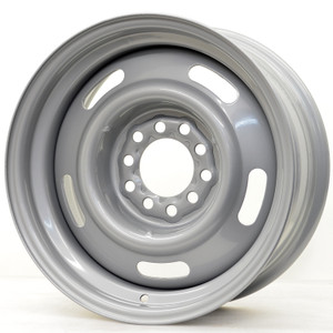 Boyd Coddington Steel Rally 6 Lug Wheels Rims 15x8 6x139.7 Silver -12mm | 55-588340S