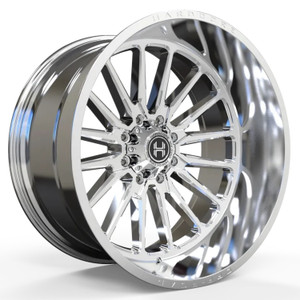 Hardcore Offroad Hc24 Wheels Rims 24x14 5x127 5x139.7 Chrome -76mm
