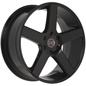 Dnk 708 Wheels Rims 24x10 6x139.7 Gloss Black 25mm | 708GB-241060+25