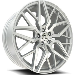 Modern Luxury Ml-3 Wheels Rims 20x8.5 5x120 Silver Machined 35mm | ML3-20855120+35SMF