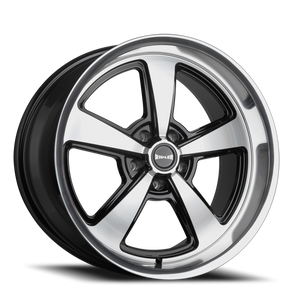 DOORBUSTER PRICING! - Ridler 652 Wheel 20x10 5x120.65 Gloss Black w/ Diamond Cut Face & Lip 0mm | 652-2161GBD