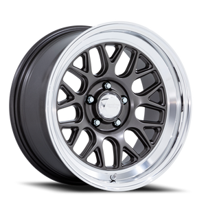 American Racing Vn516 G-Force Wheel 17x10 5x114.3 Matte Anthracite w/ Diamond Cut Lip 25mm | VN516AD17101225