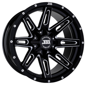 Big Baller Brand H137 Lb4 Wheels Rims 18x10 8x170 Gloss Black Milled -25mm | H137-LB4-1838