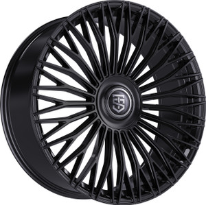 Tis 507B Wheels Rims 24x10 6x135 6x139.7 Gloss Black 24mm | 507B-2406824