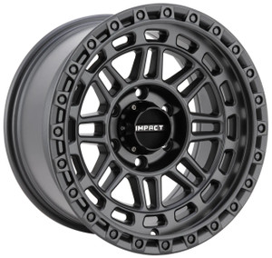 Impact Off-Road 8806 Wheels Rims 17x9 5x127 Satin Gunmetal -12mm