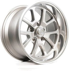 Resto R101 Laguna Wheel 20x8 5x127 Milled Textured Gunmetal w/ Diamond Cut Lip 1mm | R1012080734512