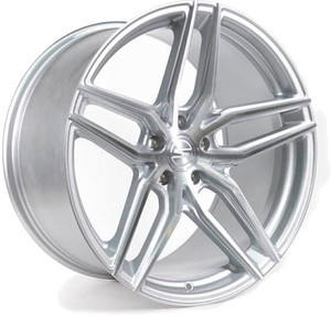 Select S101 Shadow Wheel 20x9 5x120 Brushed Gloss Silver 38mm | S101209021P3809