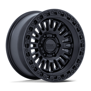 Kmc Km554 Aztec Wheels Rims 17x8.5 6x139.7 Matte Black W/ Gloss Black Lip 0mm | KM554MB17856800