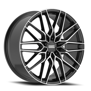 Fondmetal Cratos Wheels Rims 21x9.5 5x112 Gloss Black Machined 30mm | FMI09-21955112P30GBM