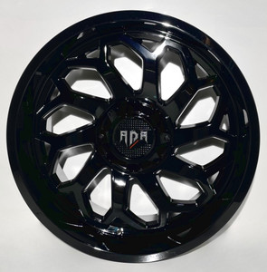 Red Dirt Road RD53 Wheel 20x9 5x127 & 5x139.7 Black -12mm | WRDW053S30O06P061F001C23