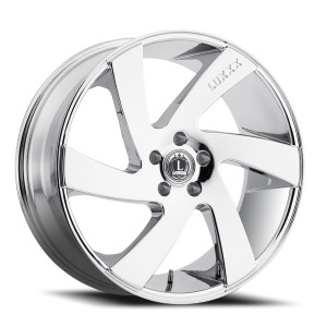 Luxxx Alloys Lux 10 Wheels Rims 22x9.5 6x135 Chrome 30mm | LUX1022956135+30E-C