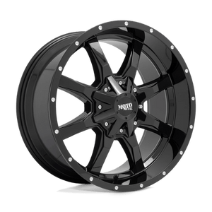 Moto Metal Mo970 Wheels Rims 17x8 5x127 5x139.7 Gloss Black With Milled Lip 0mm | MO970780353A00
