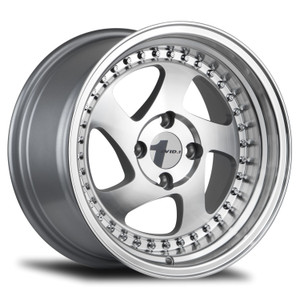 Avid.1 Av-19 Wheels Rims 16x8 4x100 4x114.3 Machined W/ Polished Lip 25mm | AV1916804C25MF