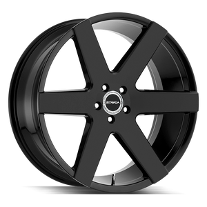 Strada S60 Coda Wheels Rims 20x8.5 6x120 Gloss Black 35mm | S60062035GB