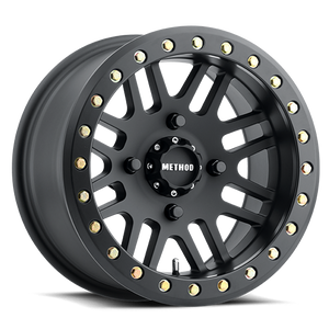 Method Race Mr406 Beadlock Atv Utv Wheel 14x10 4x136 Matte Black 0mm | MR40641047555B