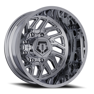 DOORBUSTER PRICING! - Tis 544C Dually Wheel 20x8.25 8x200 Chrome -198mm - MINIMUM PURCHASE OF 4 WHEELS | 544C-28292RO