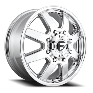 Fuel Dually D536 Maverick Wheels Rims 17x6.5 8x210 Chrome 116mm