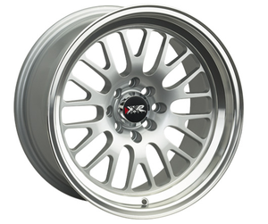 Xxr 531 Wheels Rims 15x8 4x100 4x114.3 Hyper Silver W/ Machined Lip 20mm | 53158083