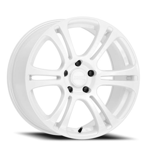 DOORBUSTER PRICING! - Kansei K16W Neo Wheel 18x10.5 5x100 Gloss White 12mm | K16W-181516+12