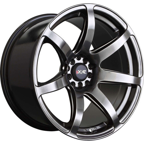 Xxr 560 Wheels Rims 18x8.5 5x100 5x4.5 (5x114.3) Chromium Black 35 | 560881050