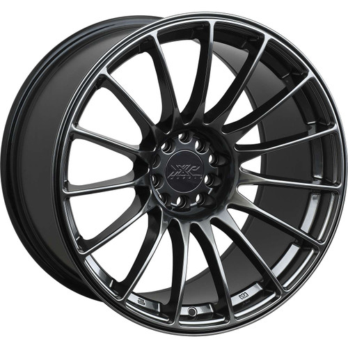 Xxr 550 Wheels Rims 18x8.75 5x100 5x4.5 (5x114.3) Chromium Black 36mm | 550881050