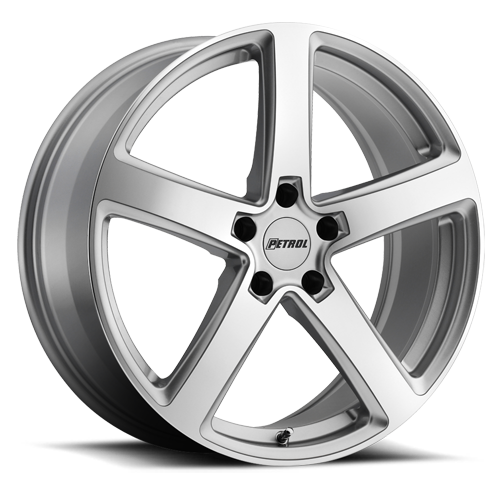 Petrol P2A Wheel 19x8 5x100 Silver w/ Machined Cut Face 35mm | 1980P2A355100S72