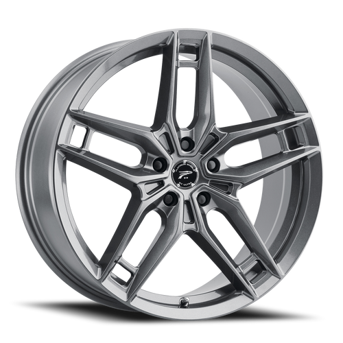 Platinum 464Gn Lotus Wheel 17x8 5x108 Gloss Gunmetal Grey 40mm | 464-7831GN+40
