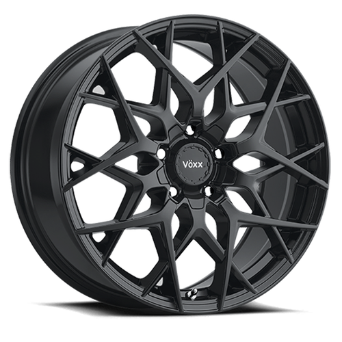 Voxx Paso Wheel 17x7.5 5x108 & 5x114.3 Matte Black 40mm | PAS 775-5008-40 MB