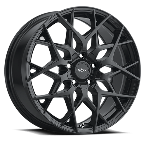 Voxx Paso Wheel 18x8 5x108 & 5x114.3 Matte Black 45mm | PAS 880-5008-45 MB