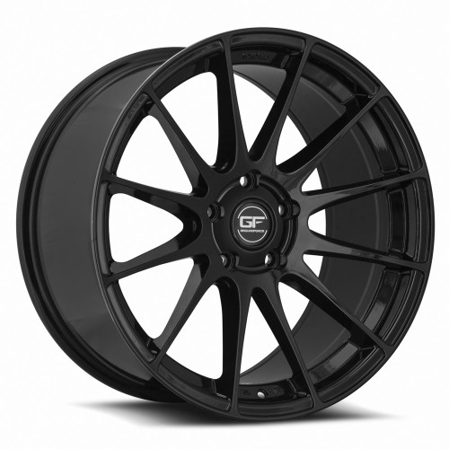 Mrr Gf6 Wheels Rims 19x9.5 5x108 Black 40mm | GF0619955xx15BK-50840