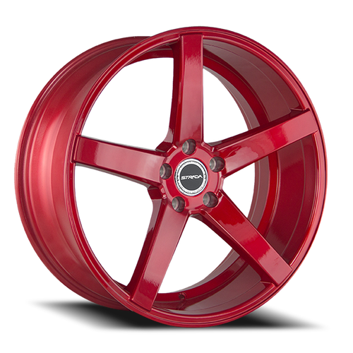DOORBUSTER PRICING! - Strada S35 Perfetto Wheel 20x8.5 5x108 Candy Red 35mm | S35050835R