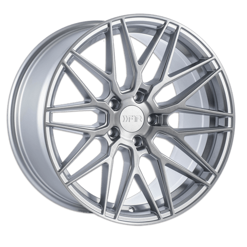 F1R F103 Wheels Rims 18x8.5 5x112 Brushed Silver 42mm | F10318855112BS42