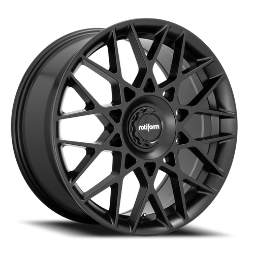 Rotiform R112 Blq Wheel 18x8.5 5x112 Matte Black 45mm | R1121885F8+45