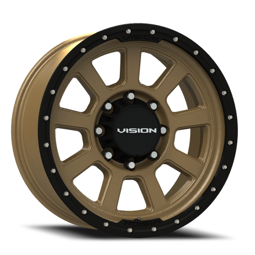 Vision Ojos 350 Wheel 17x9 5x127 Bronze -12mm | 350-7973BZBL-12