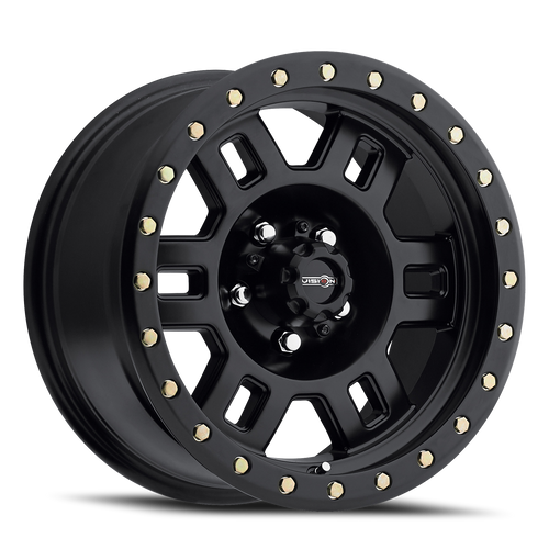 Vision Manx 398 Wheel 18x9 5x127 Matte Black -12mm | 398-8973MB-12