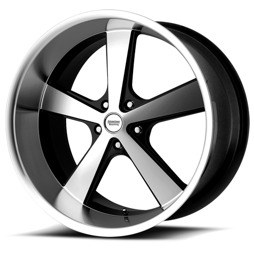 American Racing Vn701 Nova Wheel 20x10 5x127 Gloss Black Machined 18mm | VN70121050318