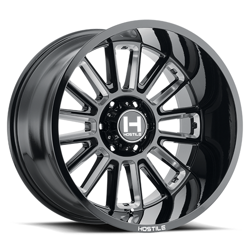 Hostile Predator Wheel 20x10 5x127 Blade Cut -19mm | H115-2010550047B