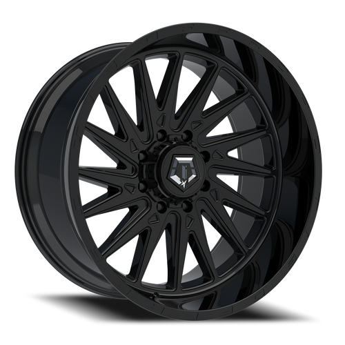 Tis 547B Wheel 22x12 5x127 Gloss Black -44mm | 547B-2227344