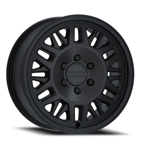 DOORBUSTER PRICING! - Raceline 451B Ryno Tr Van Wheel 17x7.5 5x130 Satin Black 50mm | 451B-77531+50