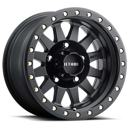 DOORBUSTER PRICING! - Method Race 304B Double Standard Wheel 15x8 5x114.3 Matte Black -24mm | MR30458012524N